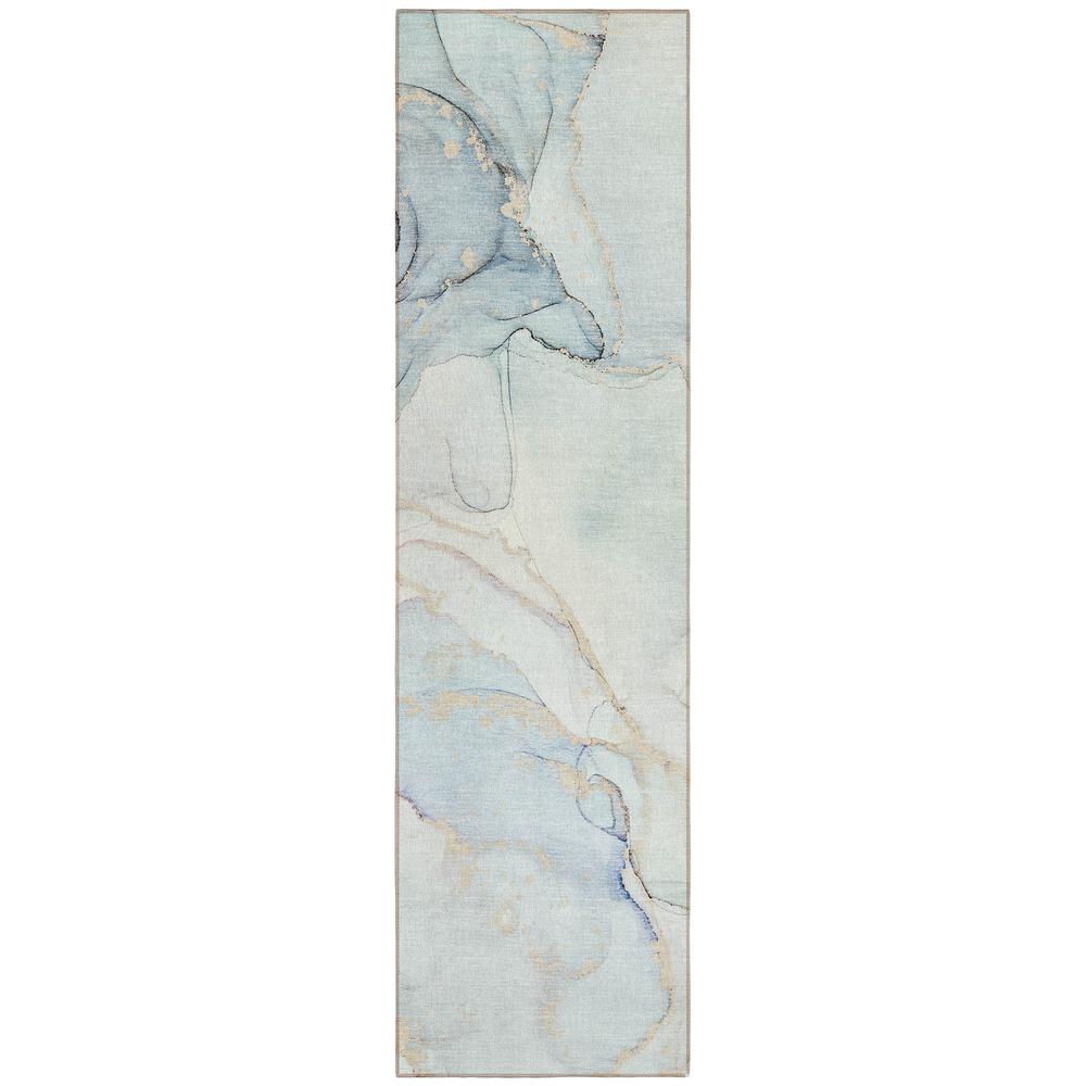 Chantille ACN523 Blue 2'3" x 7'6" Rug. Picture 1