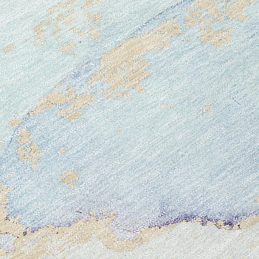 Chantille ACN523 Blue 1'8" x 2'6" Rug. Picture 5