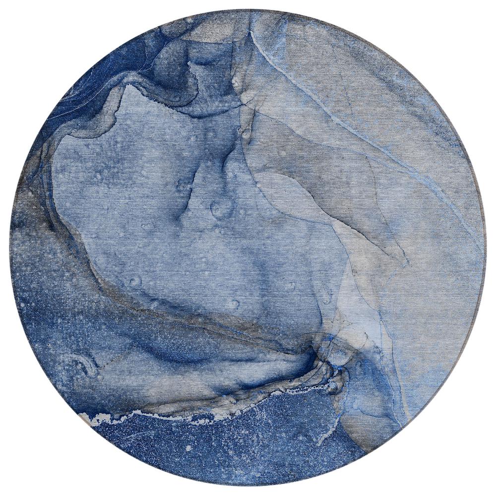 Chantille ACN524 Blue 8' x 8' Rug. Picture 1