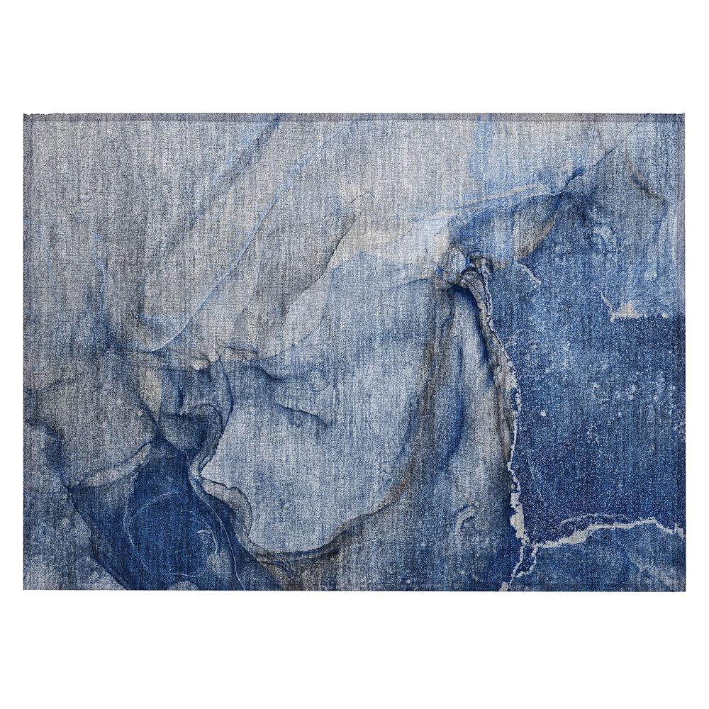 Chantille ACN524 Blue 1'8" x 2'6" Rug. Picture 1