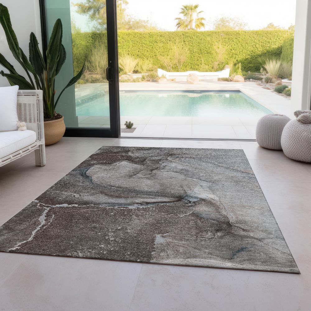 Chantille ACN524 Brown 2'6" x 3'10" Rug. Picture 7