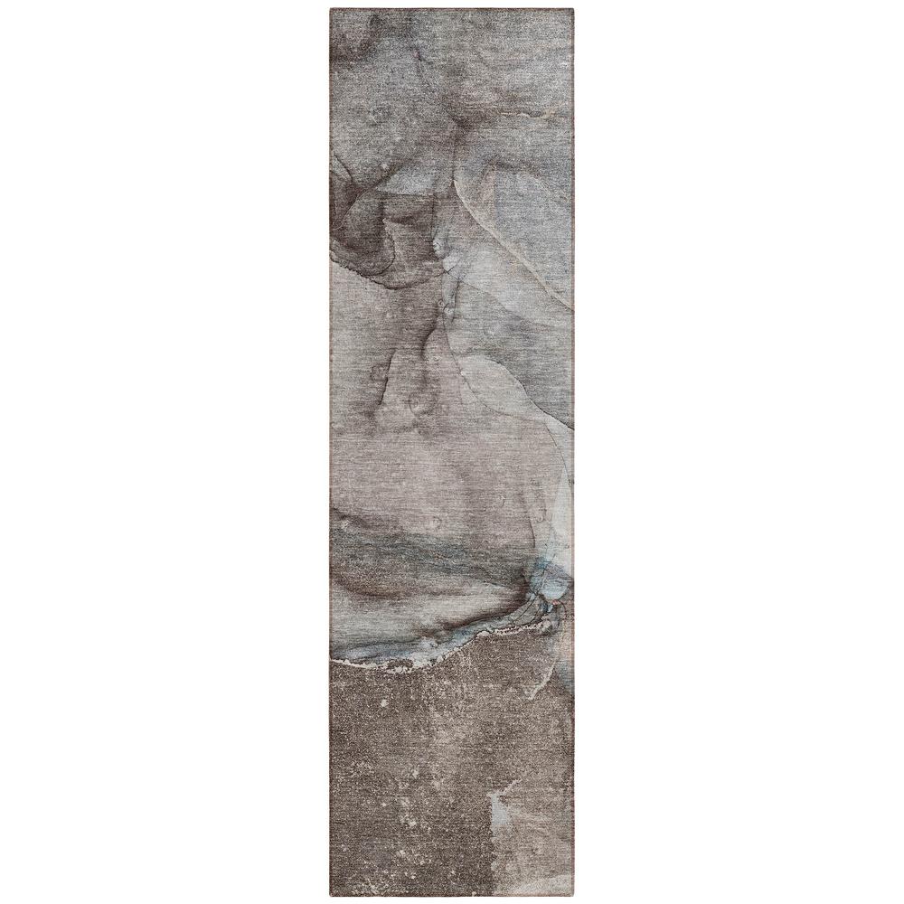 Chantille ACN524 Brown 2'3" x 7'6" Rug. Picture 1