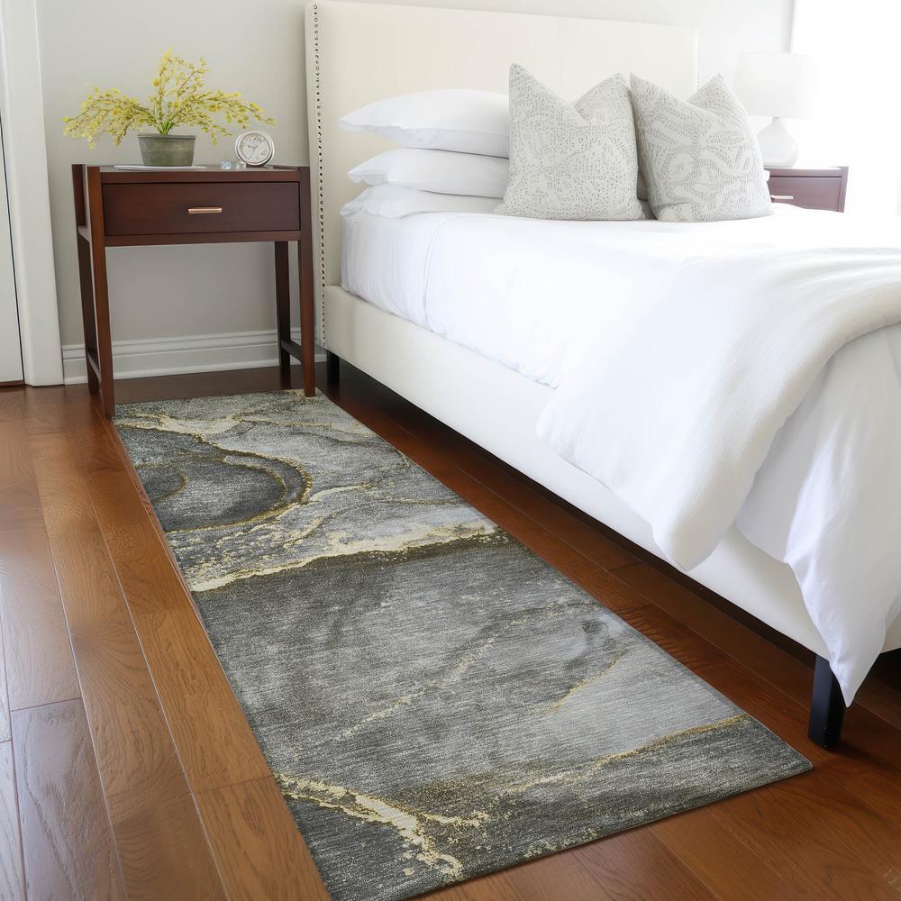 Chantille ACN525 Gold 2'3" x 7'6" Rug. Picture 6