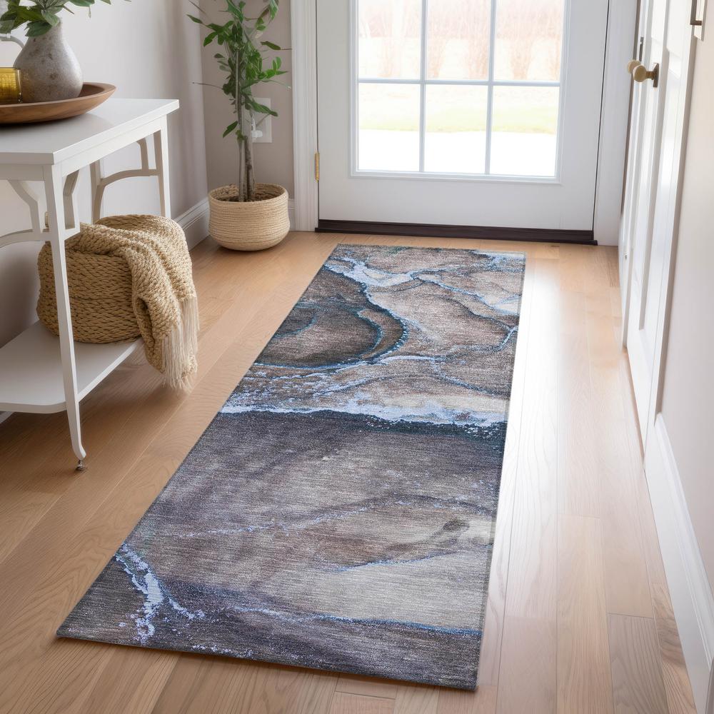 Chantille ACN525 Blue 2'3" x 7'6" Rug. Picture 6