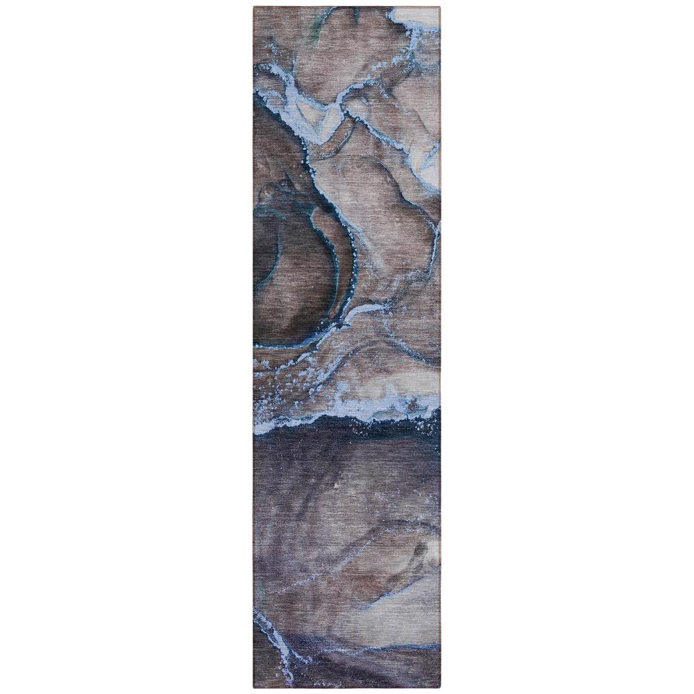 Chantille ACN525 Blue 2'3" x 7'6" Rug. Picture 1