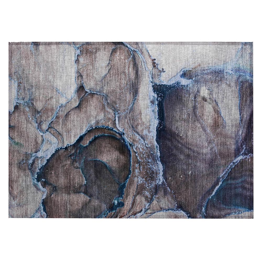Chantille ACN525 Blue 1'8" x 2'6" Rug. Picture 1