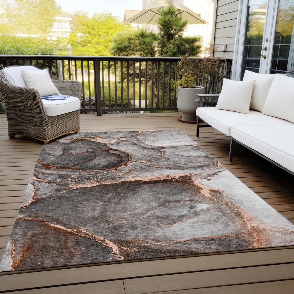 Chantille ACN525 Orange 2'6" x 3'10" Rug. Picture 8