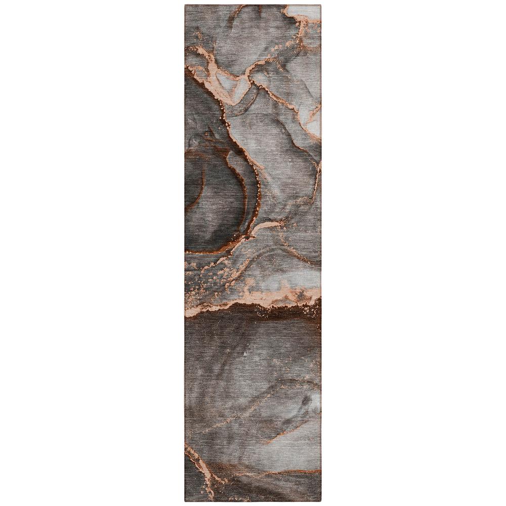 Chantille ACN525 Orange 2'3" x 7'6" Rug. Picture 1