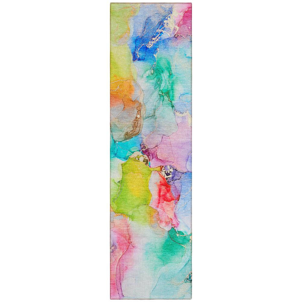 Chantille ACN526 Blue 2'3" x 7'6" Rug. Picture 1