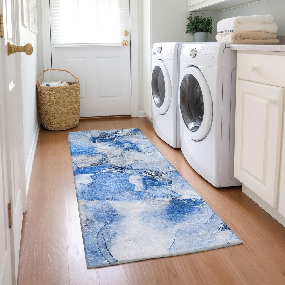 Chantille ACN526 Blue 2'3" x 7'6" Rug. Picture 6