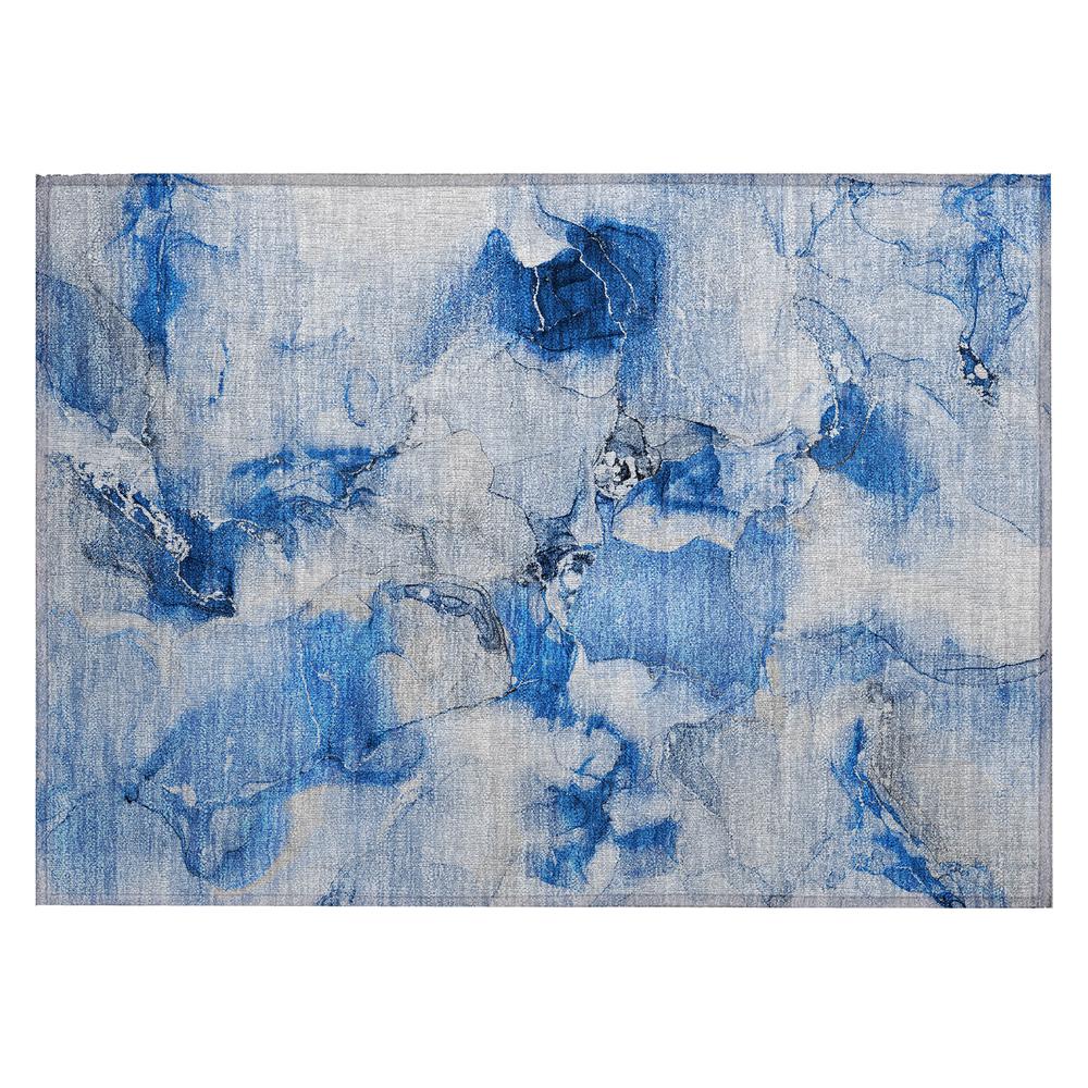 Chantille ACN526 Blue 1'8" x 2'6" Rug. Picture 1
