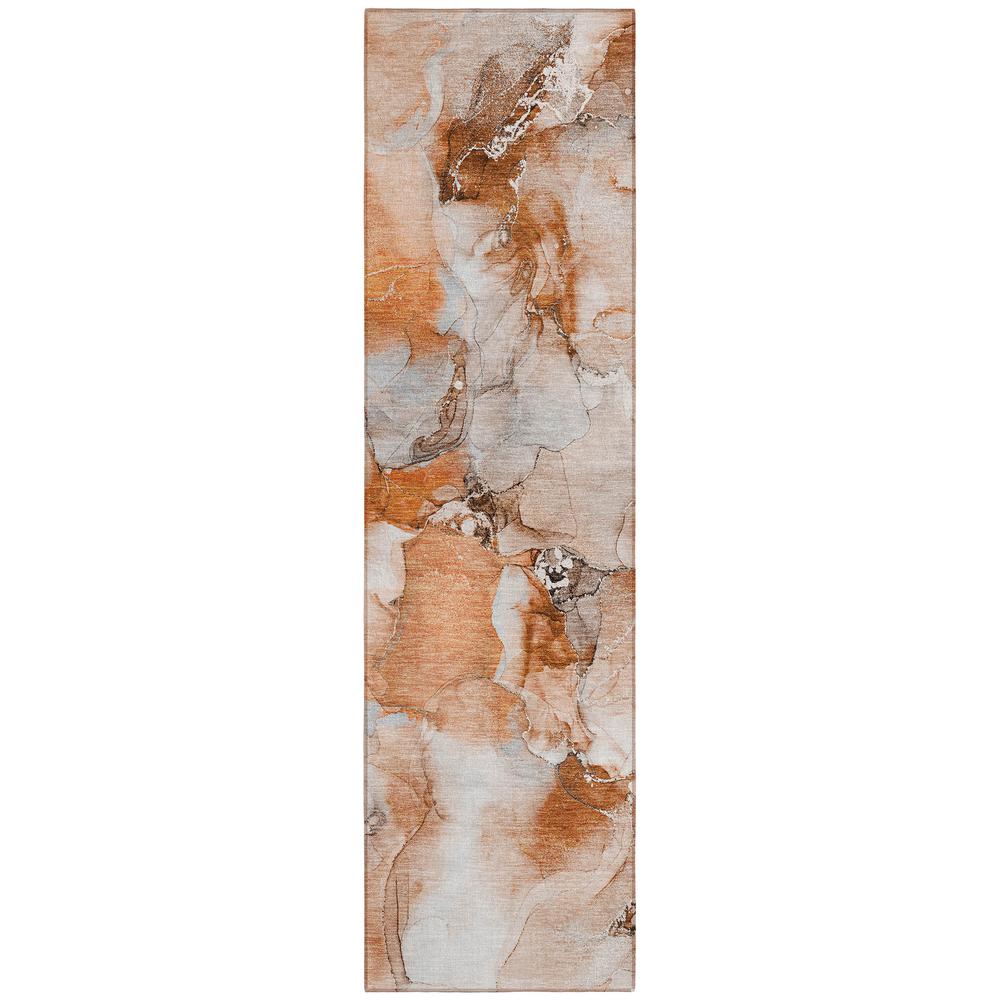 Chantille ACN526 Orange 2'3" x 7'6" Rug. Picture 1