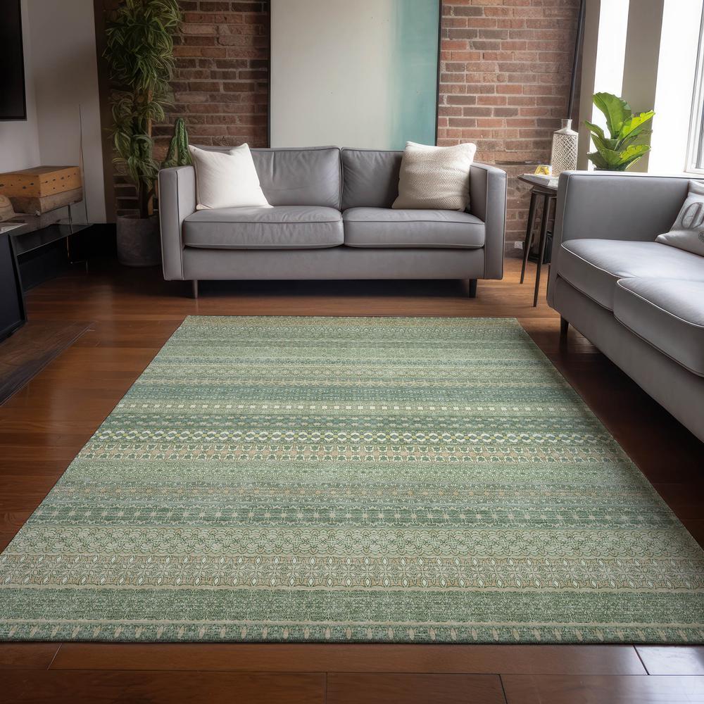 Chantille ACN527 Green 2'6" x 3'10" Rug. Picture 6
