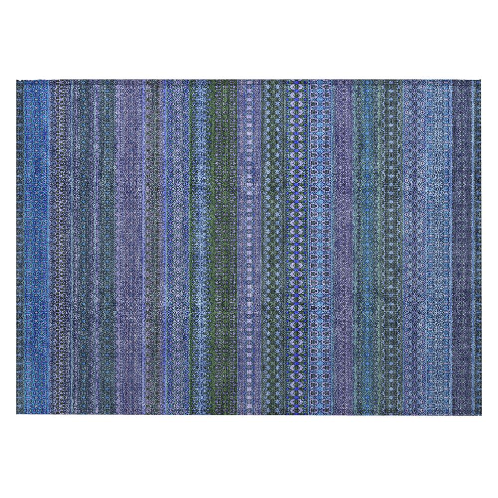 Chantille ACN527 Blue 1'8" x 2'6" Rug. Picture 1