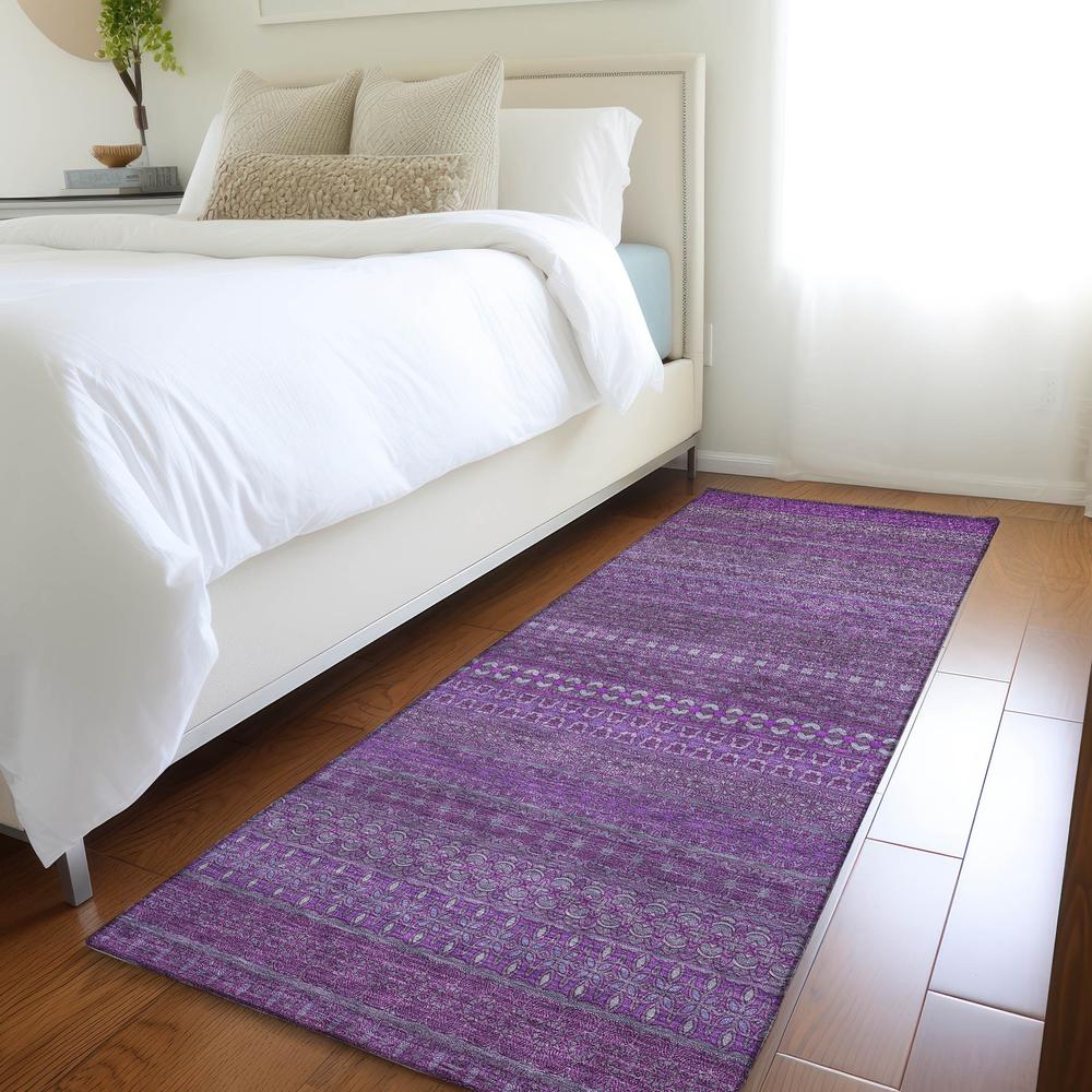 Chantille ACN527 Purple 2'3" x 7'6" Rug. Picture 6