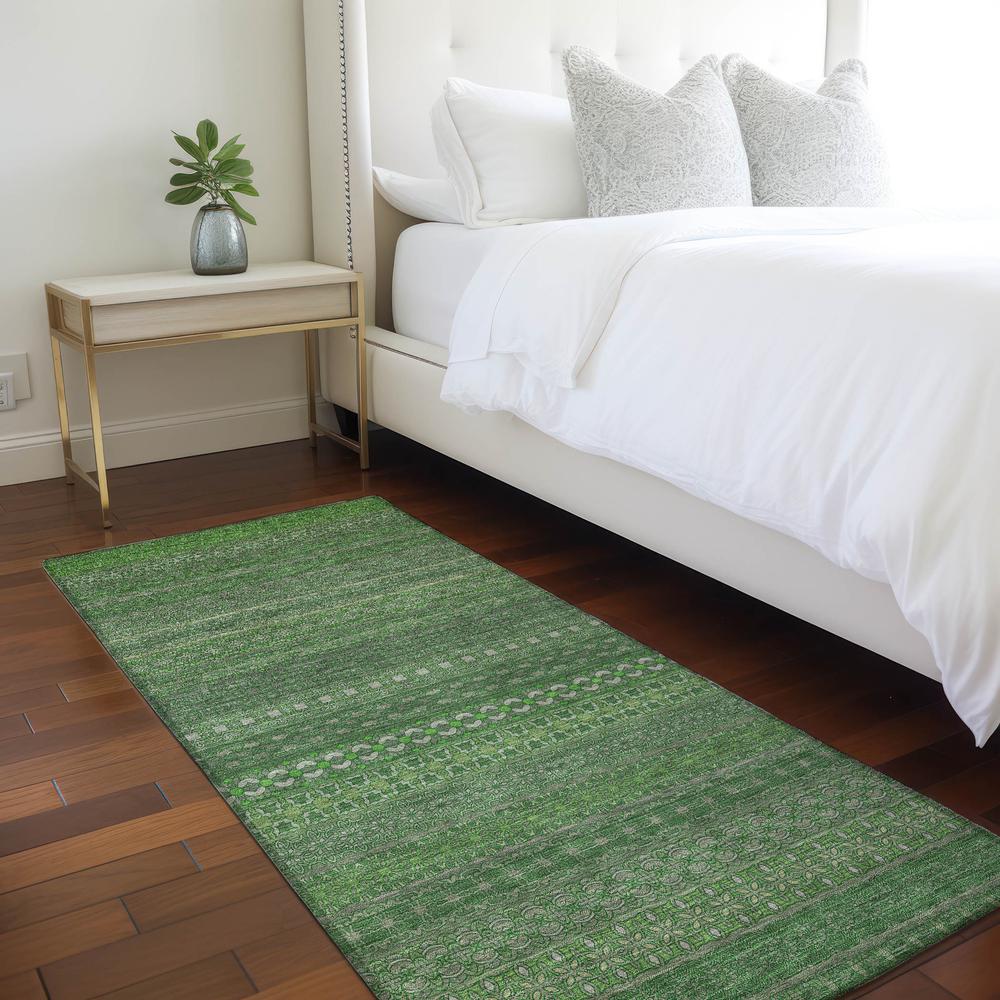 Chantille ACN527 Green 2'3" x 7'6" Rug. Picture 6