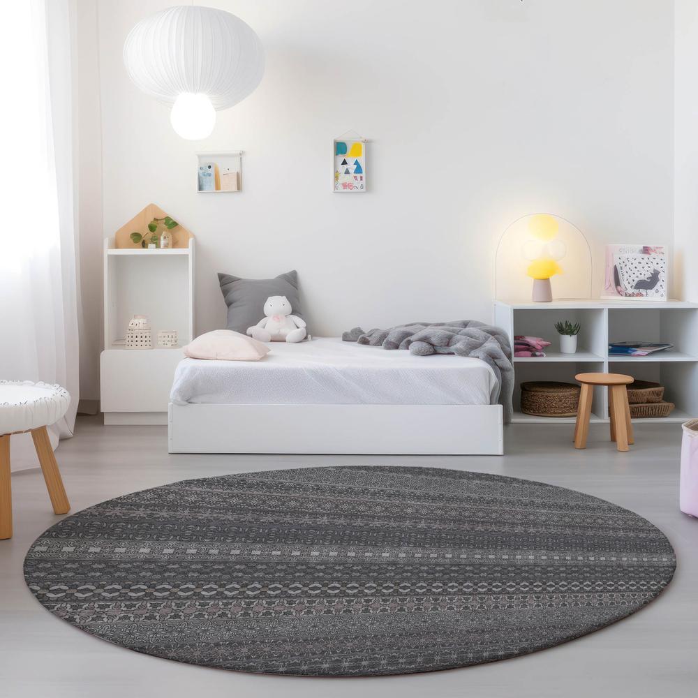 Chantille ACN527 Gray 8' x 8' Rug. Picture 6