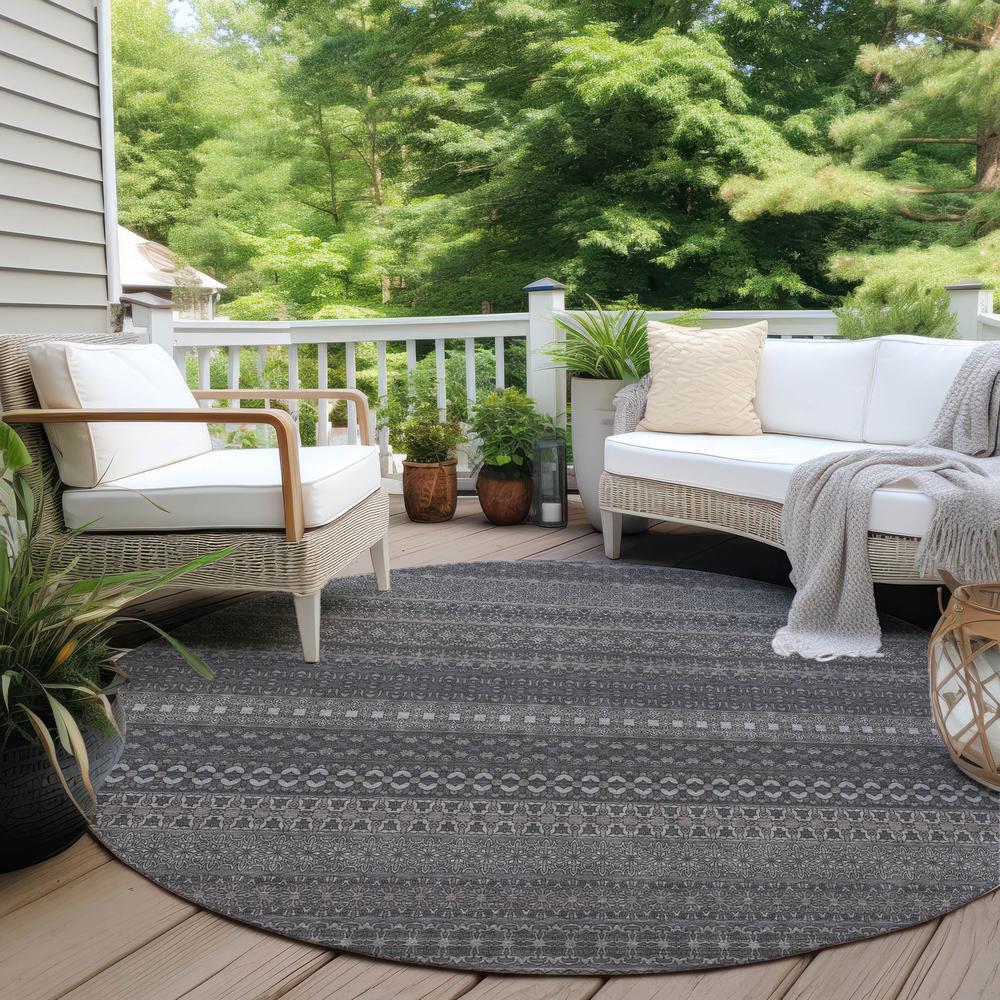 Chantille ACN527 Gray 8' x 8' Rug. Picture 7