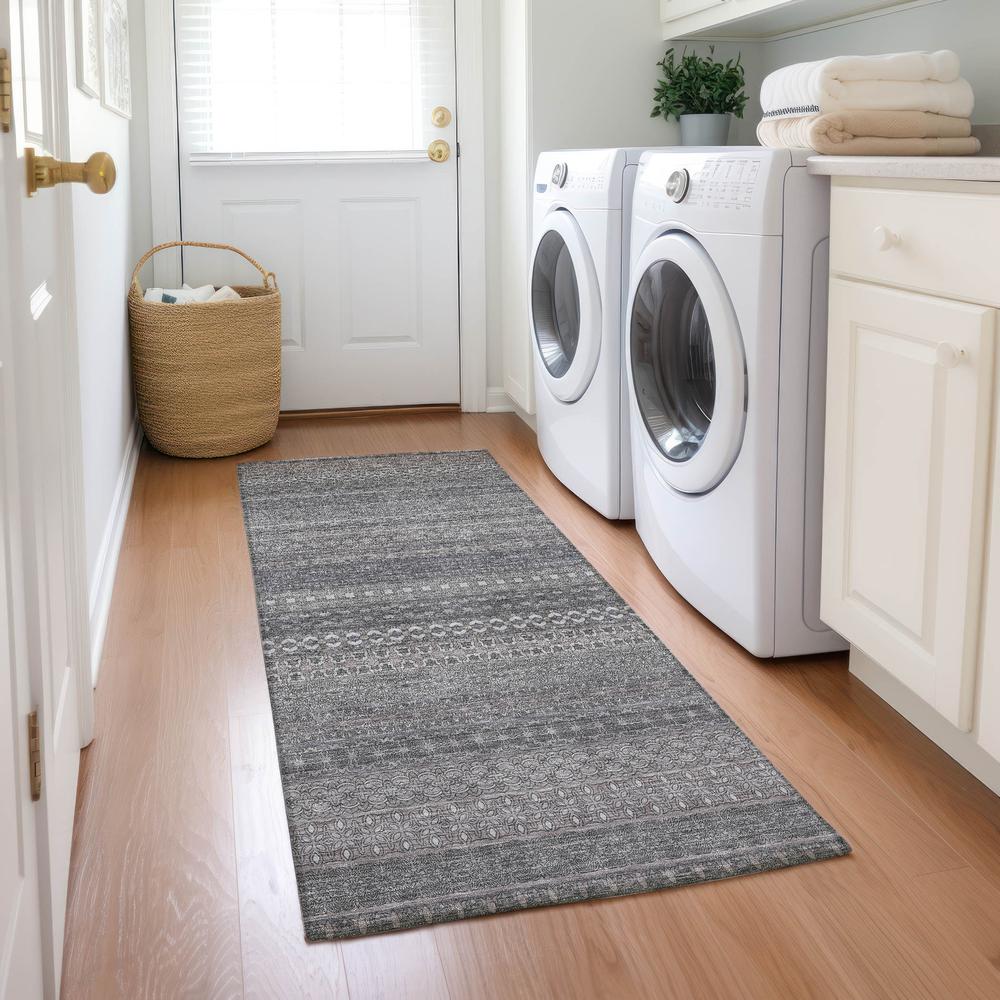 Chantille ACN527 Gray 2'3" x 7'6" Rug. Picture 6