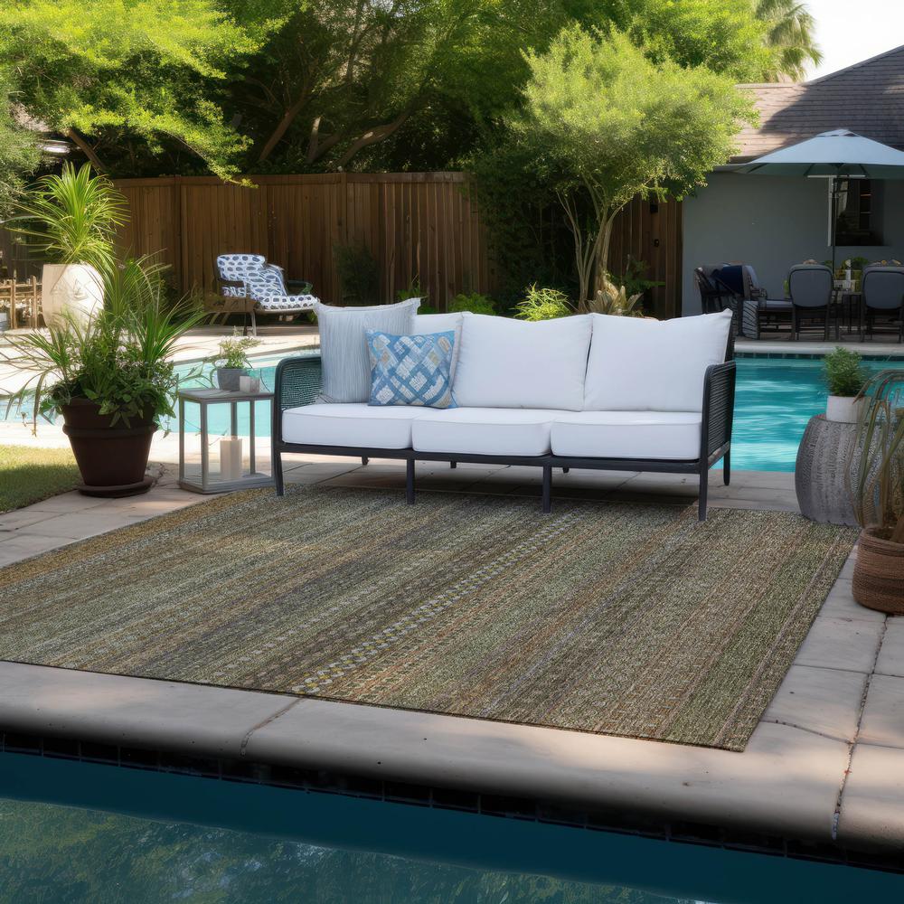 Chantille ACN527 Brown 2'6" x 3'10" Rug. Picture 8