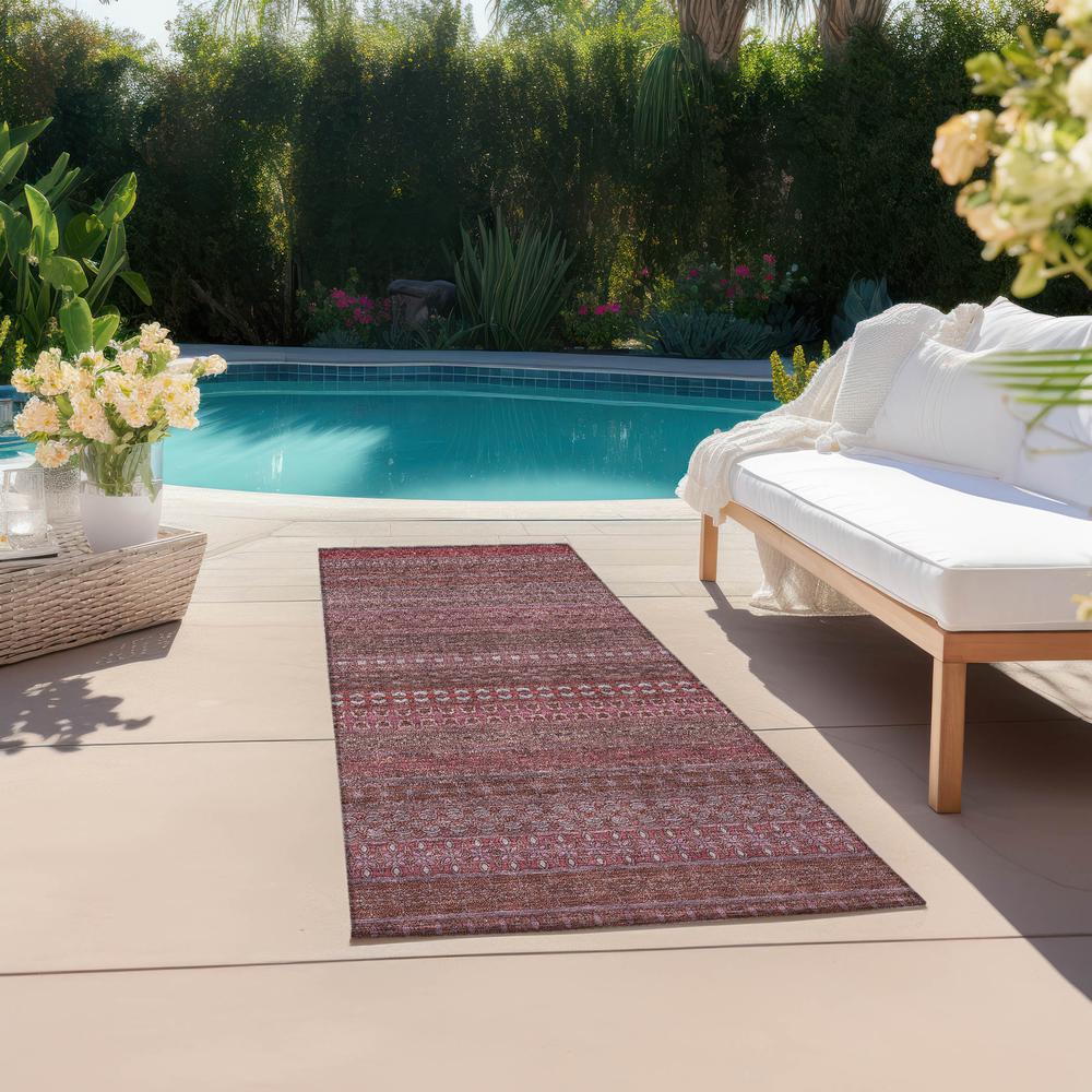 Chantille ACN527 Red 2'3" x 7'6" Rug. Picture 8