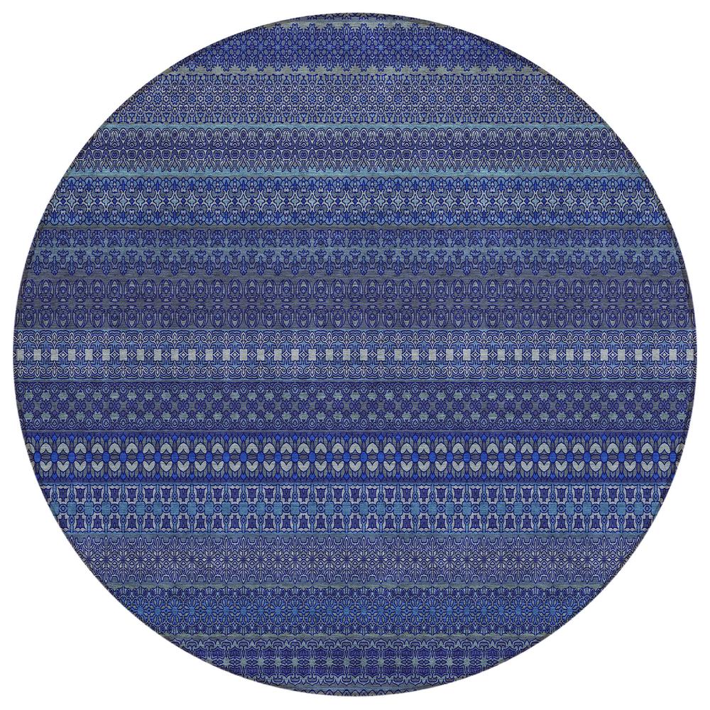 Chantille ACN527 Blue 8' x 8' Rug. Picture 1