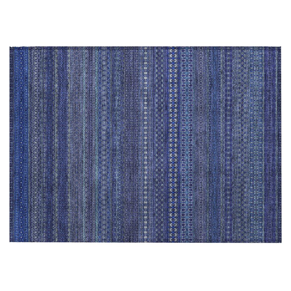 Chantille ACN527 Blue 1'8" x 2'6" Rug. Picture 1