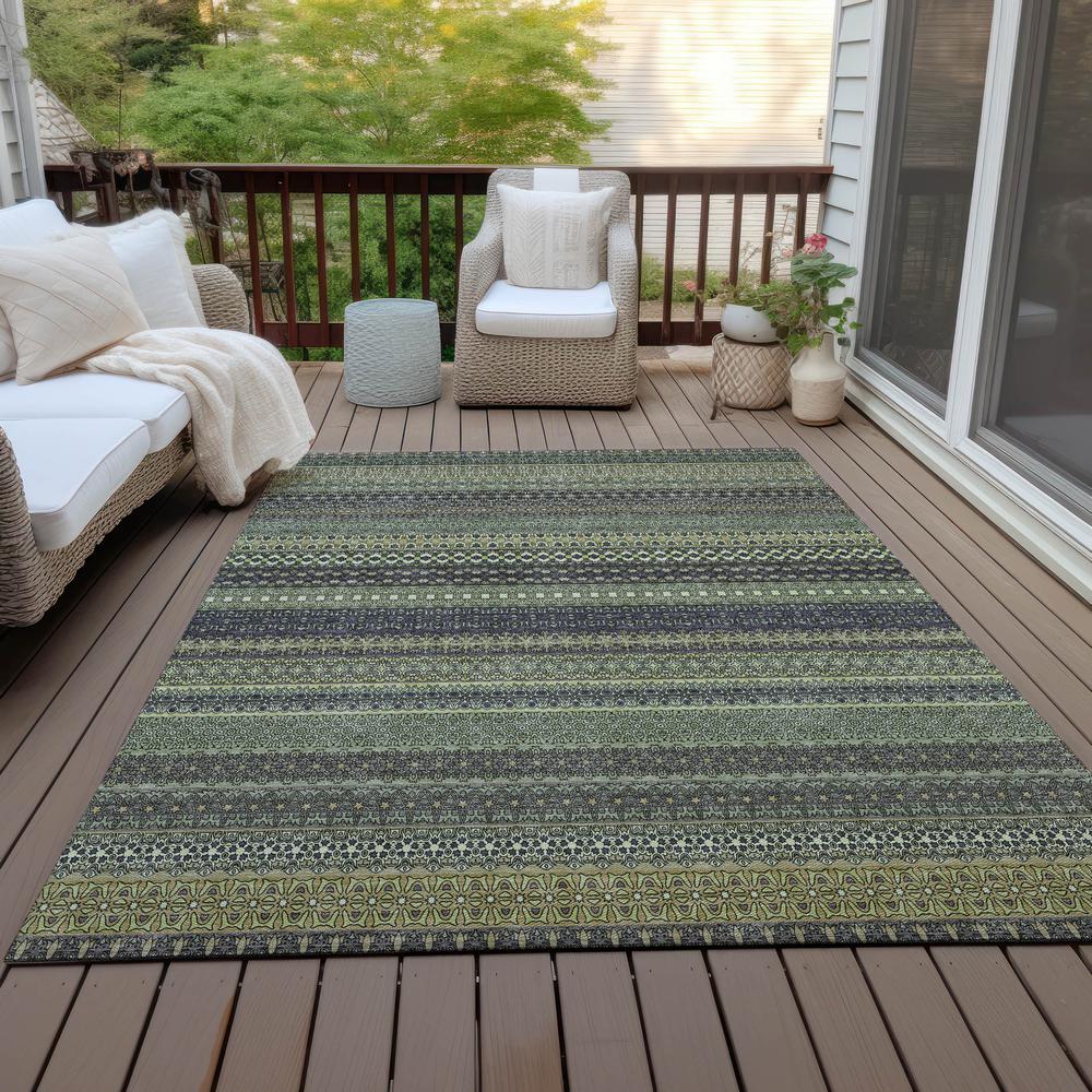 Chantille ACN527 Green 2'6" x 3'10" Rug. Picture 9