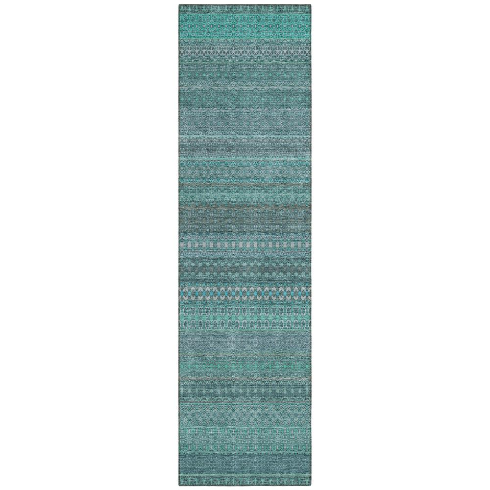 Chantille ACN527 Teal 2'3" x 7'6" Rug. Picture 1