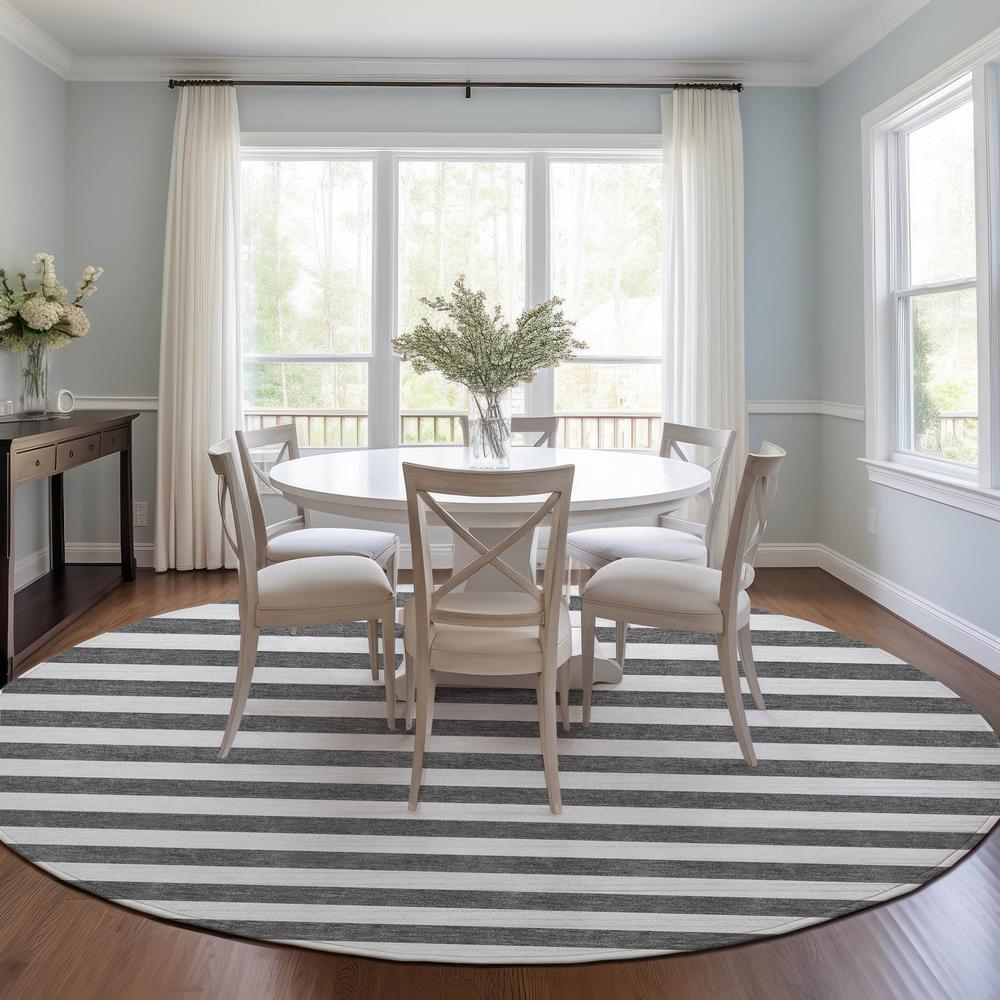 Chantille ACN528 Gray 8' x 8' Rug. Picture 6