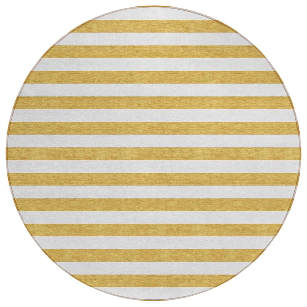 Chantille ACN528 Gold 8' x 8' Rug. Picture 1