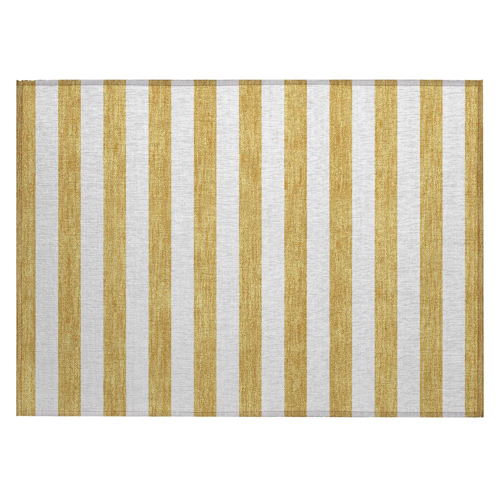 Chantille ACN528 Gold 1'8" x 2'6" Rug. Picture 1