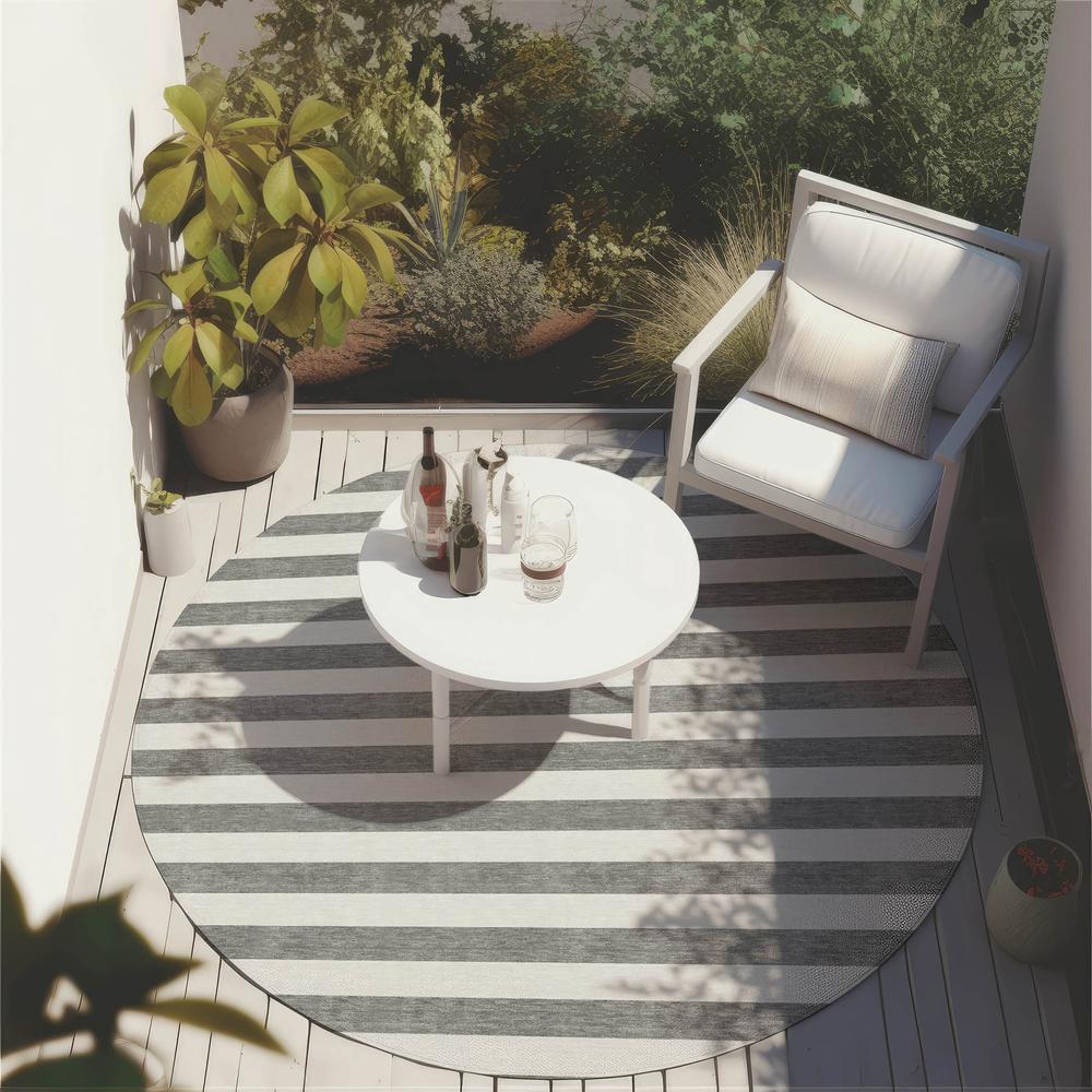 Chantille ACN528 Gray 8' x 8' Rug. Picture 8