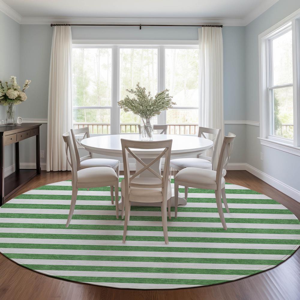 Chantille ACN528 Green 8' x 8' Rug. Picture 6