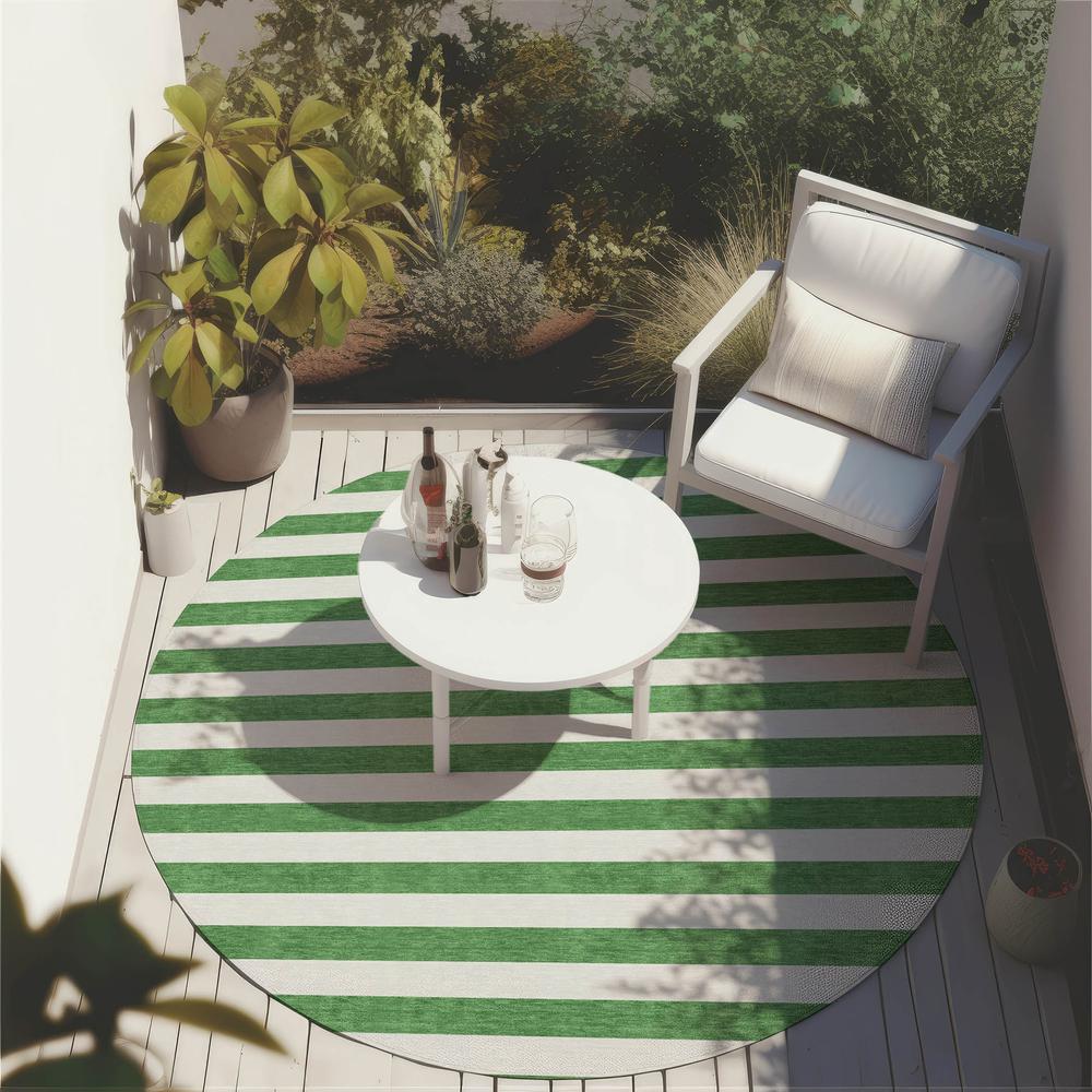 Chantille ACN528 Green 8' x 8' Rug. Picture 7