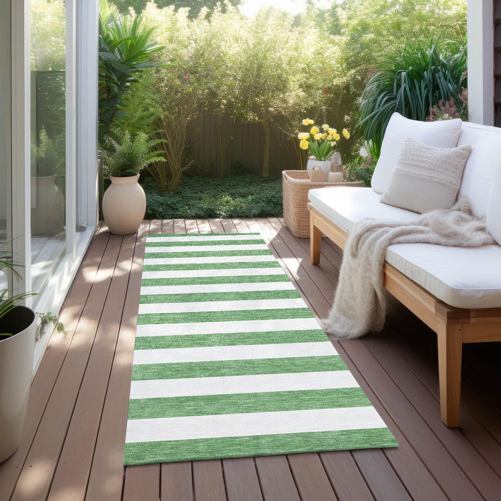 Chantille ACN528 Green 2'3" x 7'6" Rug. Picture 7