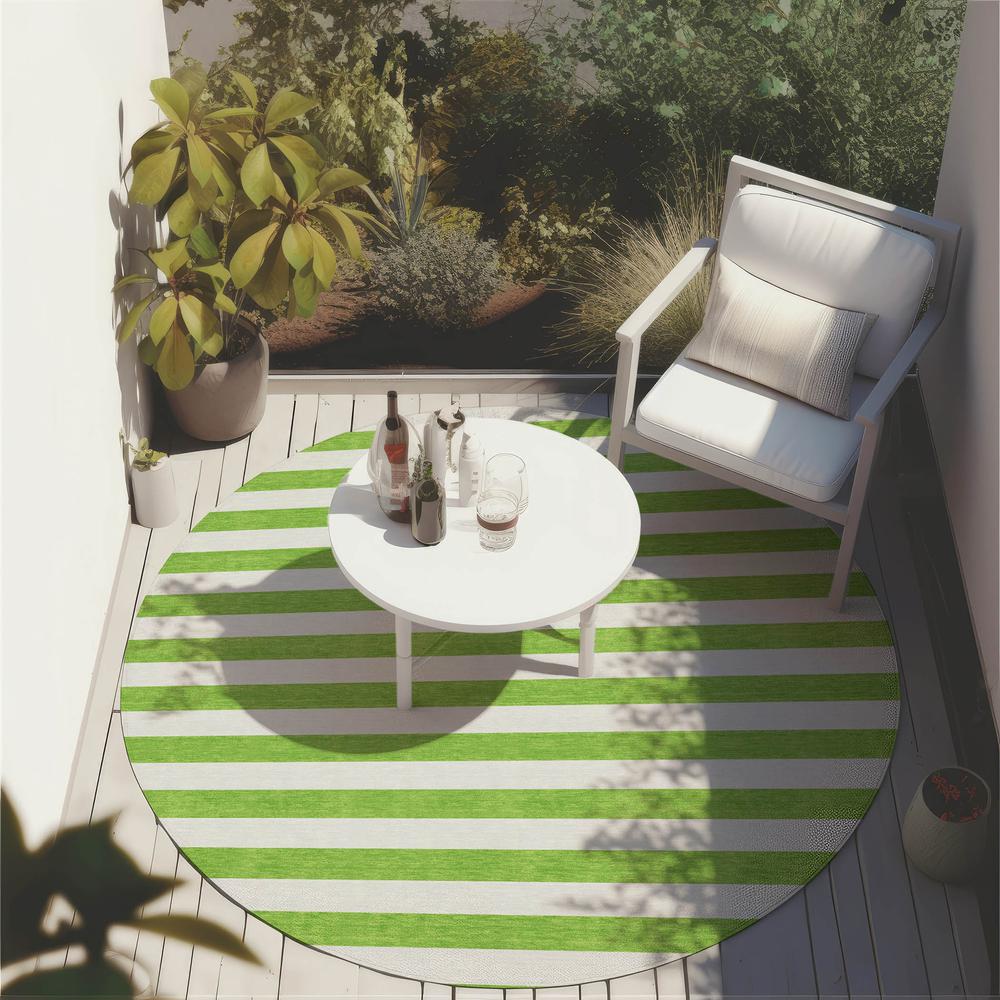 Chantille ACN528 Green 8' x 8' Rug. Picture 7