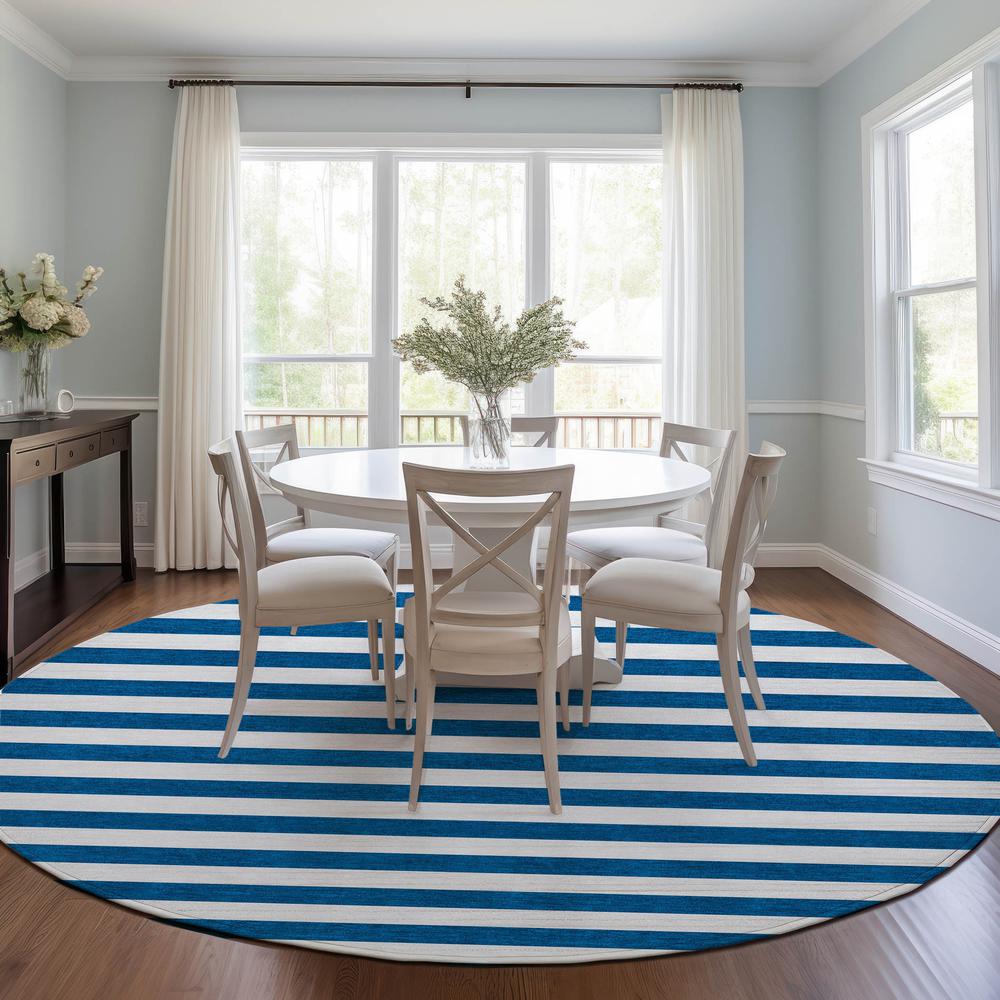 Chantille ACN528 Blue 8' x 8' Rug. Picture 6