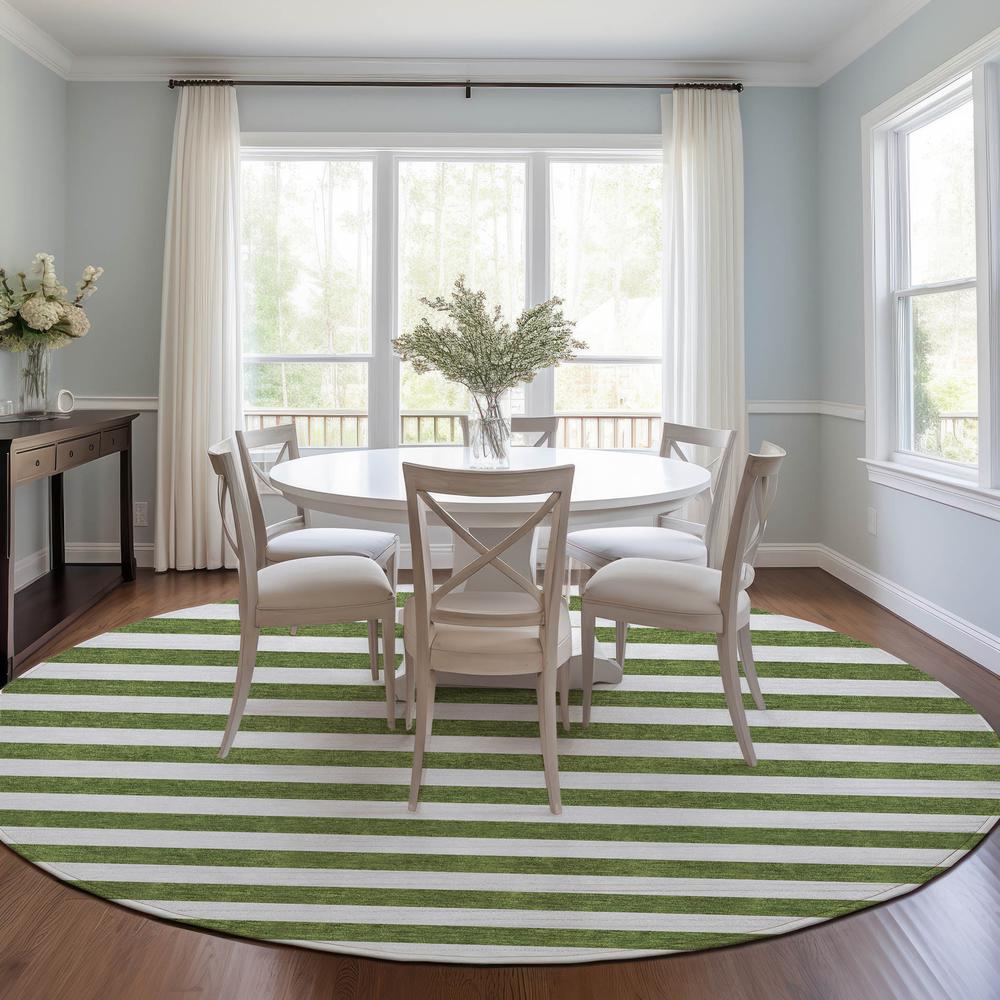 Chantille ACN528 Green 8' x 8' Rug. Picture 6