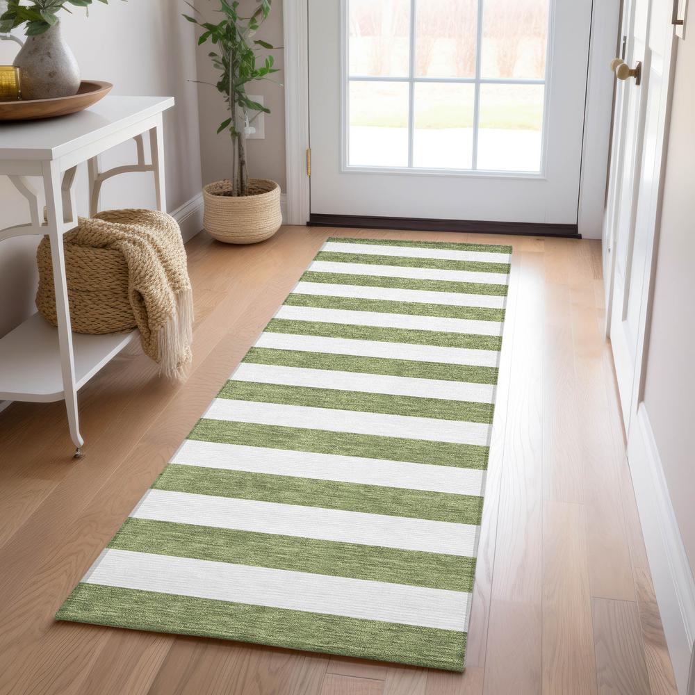 Chantille ACN528 Green 2'3" x 7'6" Rug. Picture 7