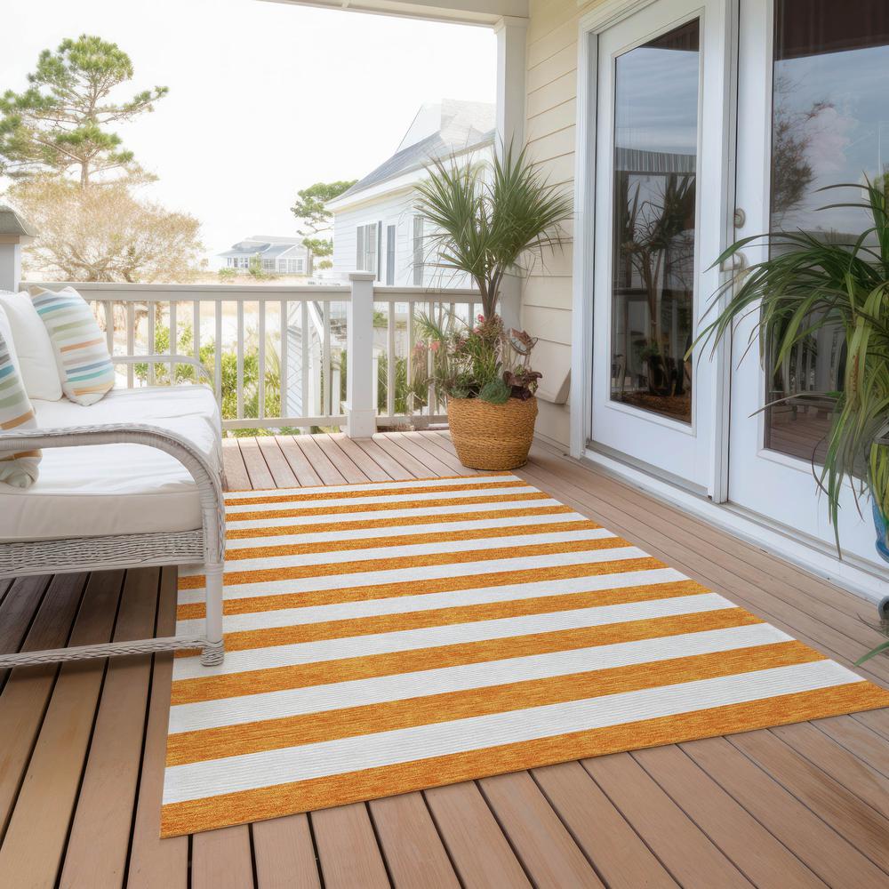 Chantille ACN528 Orange 2'6" x 3'10" Rug. Picture 8