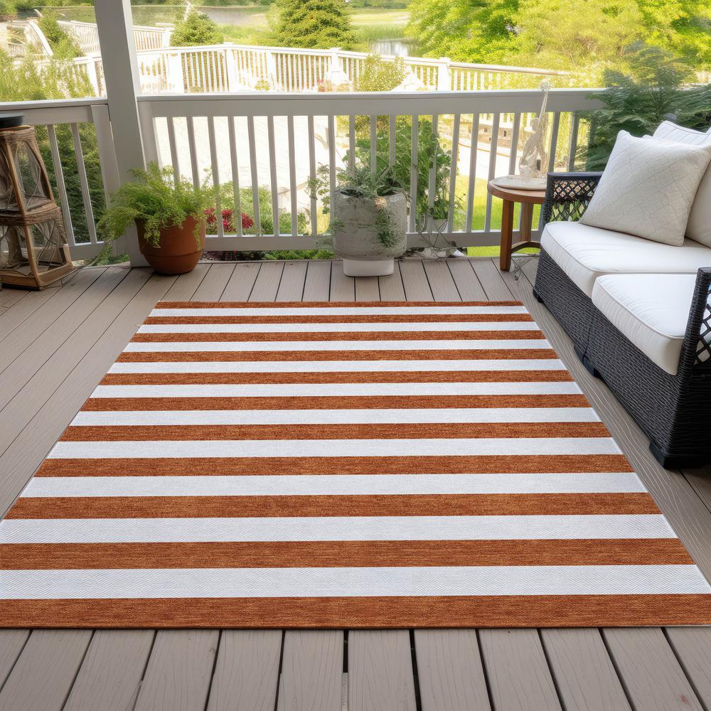 Chantille ACN528 Orange 2'6" x 3'10" Rug. Picture 8