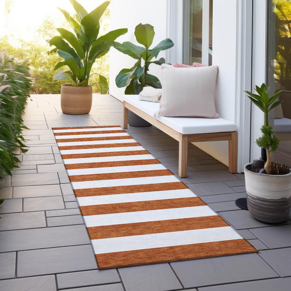 Chantille ACN528 Orange 2'3" x 7'6" Rug. Picture 8