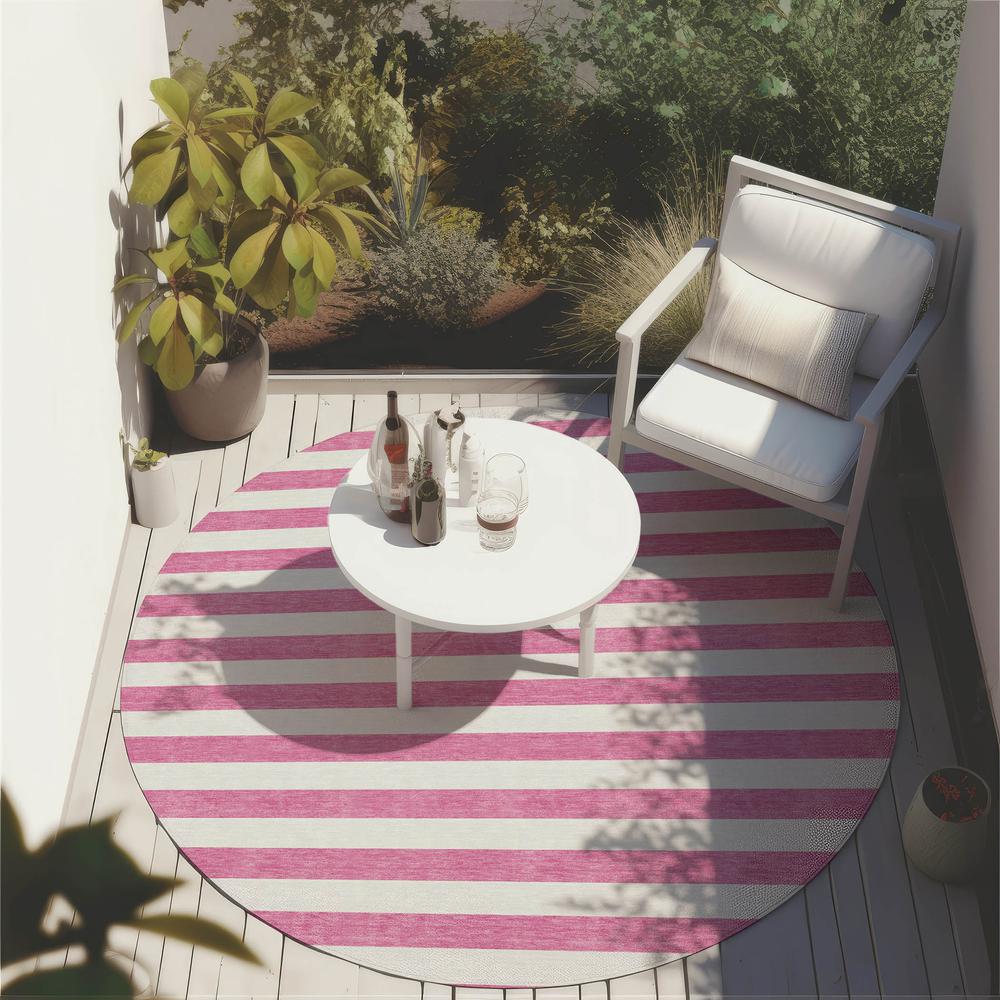 Chantille ACN528 Pink 8' x 8' Rug. Picture 7