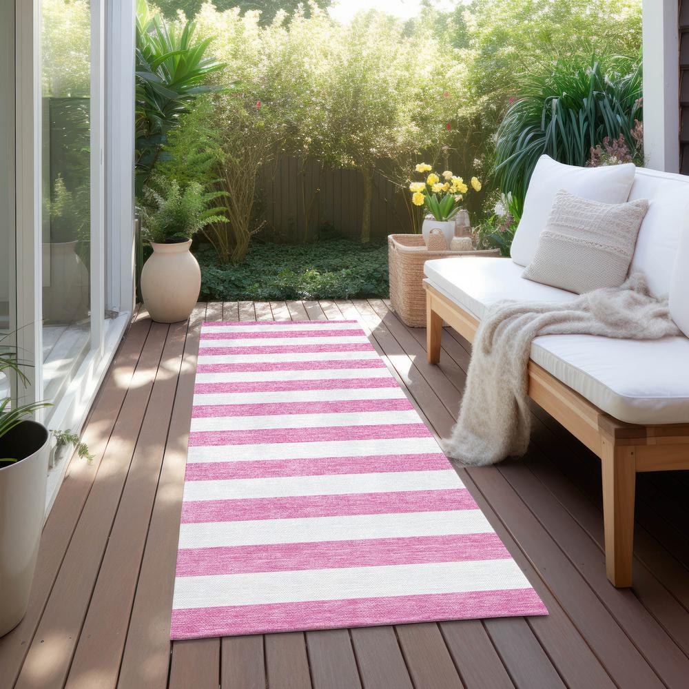 Chantille ACN528 Pink 2'3" x 7'6" Rug. Picture 7