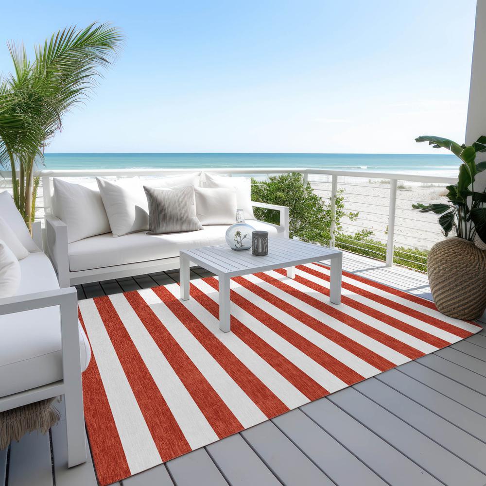 Chantille ACN528 Red 2'6" x 3'10" Rug. Picture 8