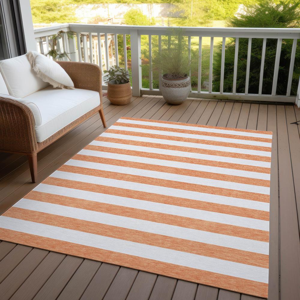 Chantille ACN528 Orange 2'6" x 3'10" Rug. Picture 8