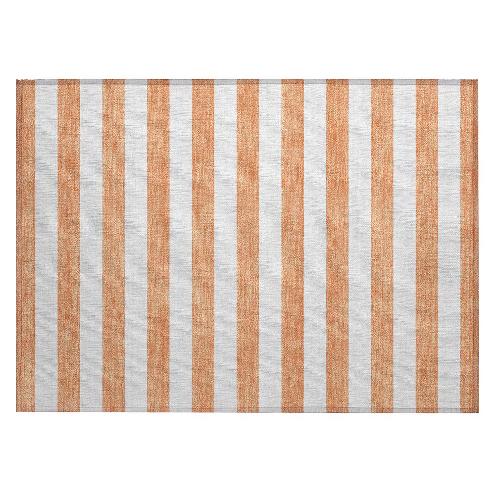 Chantille ACN528 Orange 1'8" x 2'6" Rug. Picture 1