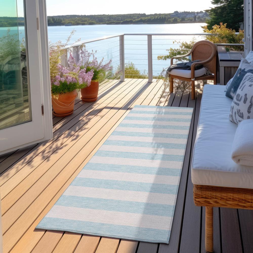 Chantille ACN528 Blue 2'3" x 7'6" Rug. Picture 8