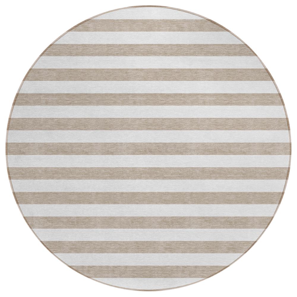 Chantille ACN528 Brown 8' x 8' Rug. Picture 1
